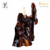 Yew root lamp Rocco 40×26×60 cm