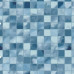 Wallcover Mosaic 60 Aqua, 900×52 cm, blue