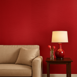 Wallcover Alligator 99 Ribbon, 1005×53 cm, red