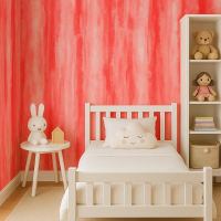 Wallcover Aquarelle 52 Strawberry, 900×52 cm, pink
