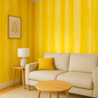Wallcover Aquarelle 53 Sunset, 900×52 cm, yellow