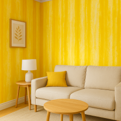 Wallcover Aquarelle 53 Sunset, 900×52 cm, yellow