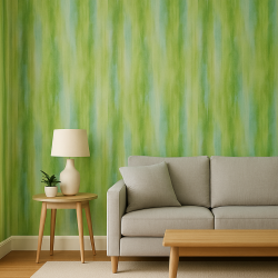 Wallcover Aquarelle 56 Jungle, 900×52 cm, green