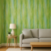 Wallcover Aquarelle 56 Jungle, 900×52 cm, green