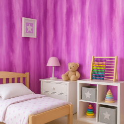 Wallcover Aquarelle 57 Parma, 900×52 cm, violet