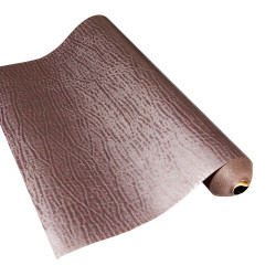 Wallcover Cordwain 39 Crystal, 1005×53 cm, brown