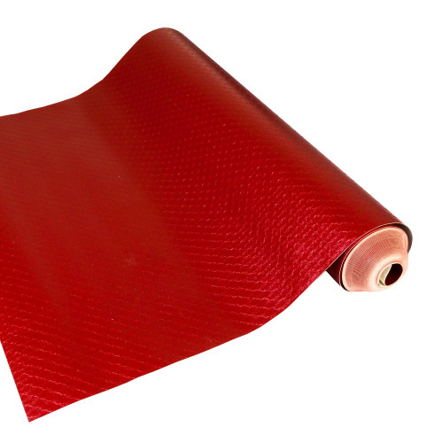 Wallcover Padding 96 Berry, 1005×53 cm, red