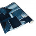 Wallcover Patchwork 38 Jeans, 900×52 cm, blue