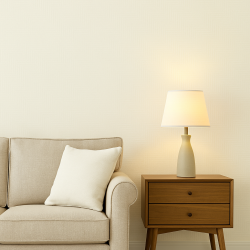 Wallcover Quilted 64 Angora, 1005×53 cm, beige