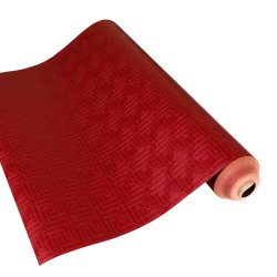 Wallcover  Quilted 98 Cherry, 1005×53 cm, red