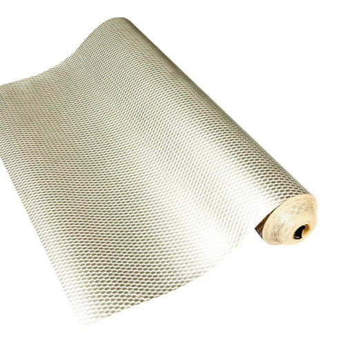 Wallcover Scale 08 Silver, 1005×53 cm, silver