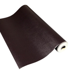 Wallcover Shagreen 25 Carbon, 1005×53 cm, dark brown