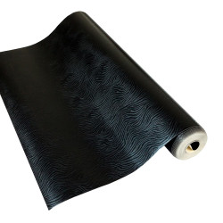 Wallcover Undulation 28 Ink, 1005×53 cm, black